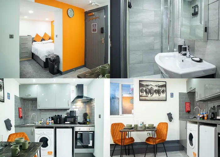 Centre With Self Check-in Washer Dryer Netflix & Wifi