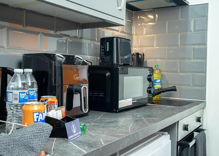 Centre With Self Check-in Washer Dryer Netflix & Wifi Apartamento *